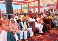 शिवाजी बस्ती द्वारा आयोजित विराट हिंदू सम्मेलन का शुभारंभ