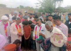 बाबा साहेब डॉक्टर भीमराव अंबेडकर की मूर्ति स्थापना के लिए स्थल का चयन किया