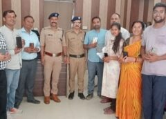 खोए मोबाईल बरामद कर काशीपुर पुलिस ने लोगों के चेहरे पर बिखेरी मुस्कान