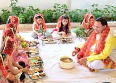रामनवमी पर सीएम धामी ने किया कन्या पूजन, नारी सम्मान और सांस्कृतिक मूल्यों का दिया संदेश