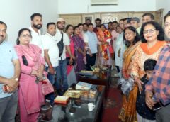 दर्जा राज्य मंत्री बनने पर सीमा चौहान को बधाईयों का लगा  तांता, मेयर समेत भाजपाइयों ने दी बधाई