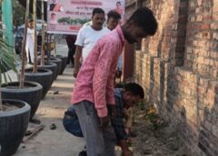 नगर में पर्यावरण संरक्षण को बढ़ावा देने के उद्देश्य से पौधारोपण कार्यक्रम का आयोजन