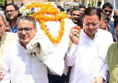 पूर्व सीएम भुवन चंद्र खंडूड़ी के निधन पर भावुक हुए मुख्यमंत्री धामी