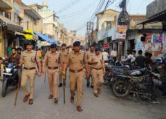 बकरीद को लेकर काशीपुर पुलिस का फ्लैग मार्च, शांति बनाए रखने की अपील
