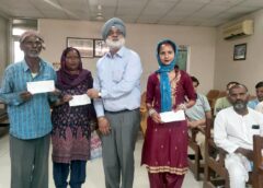 विधायक ने किया मुख्यमंत्री विवेकाधीन कोष से प्राप्त राशि का वितरण