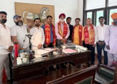 भाजपा सोशल मीडिया विभाग के नवनियुक्त पदाधिकारियों ने लिया शीर्ष नेताओं का आशीर्वाद
