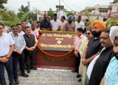 नगर निगम में आईजीएल कंपनी के सौजन्य से महापौर ने किया फव्वारे का उद्घाटन