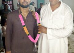 नीट परीक्षा में 565 अंक प्राप्त करने पर अधिवक्ता अब्दुल सलीम ने दी हसन हमीदी को बधाई