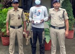 3-14 ग्राम अवैध स्मैक के साथ युवक गिरफ्तार