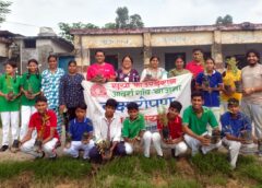 सूर्या फाउंडेशन ने चलाया राजकीय इंटर कॉलेज में  सामूहिक वृक्षारोपण अभियान
