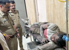 निर्माणाधीन मकान का लिंटर गिरने से एक मजदूर की दर्दनाक मौत जबकि दो  घायल