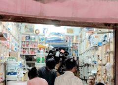 अज्ञात चोरों ने पेंट की दुकान को बनाया निशाना