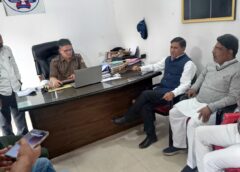 शरारती तत्व पर फ्लेक्सी फाड़ने का लगाया आरोप